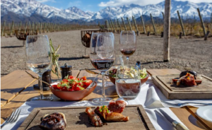 Gastronomia y vinos en Mendoza es uno de los favoritos de los turistas.
