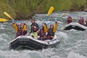 Rafting en Rio Mendoza, Potrerillos.